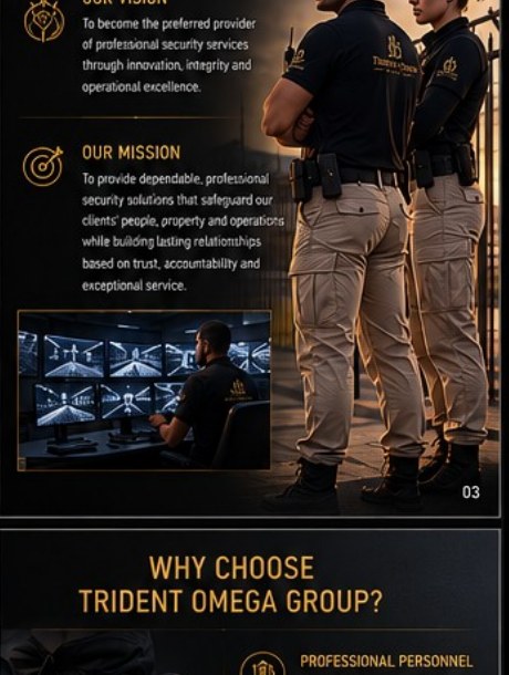 Trident Omega security personnel